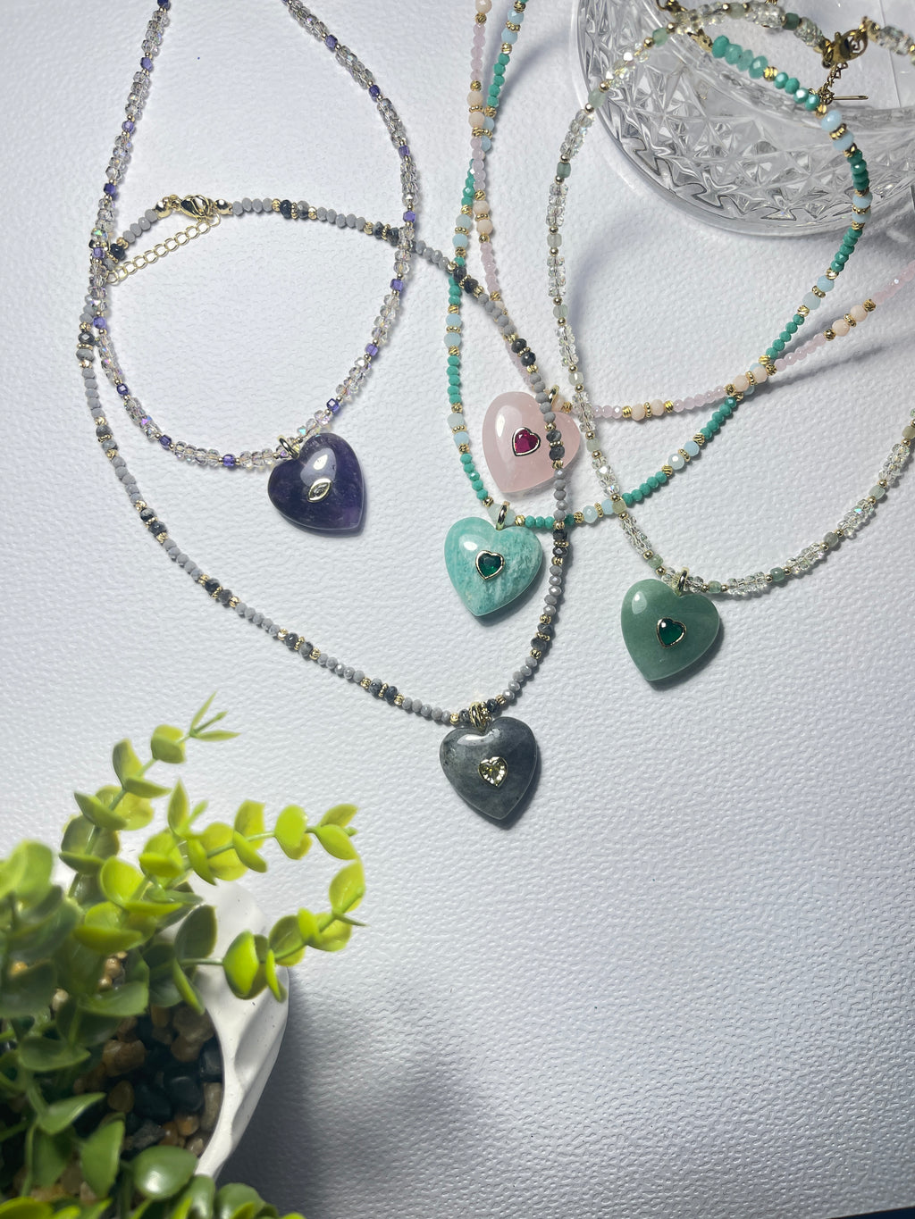 ✨Cristal Heart Stones 💖