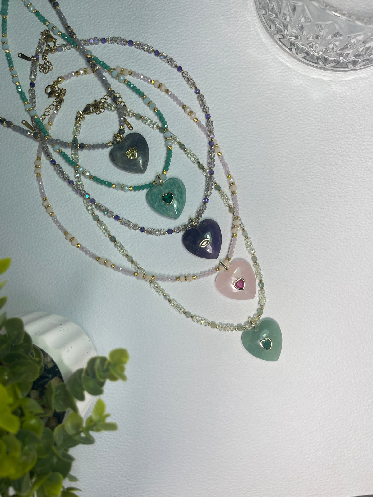 ✨Cristal Heart Stones 💖